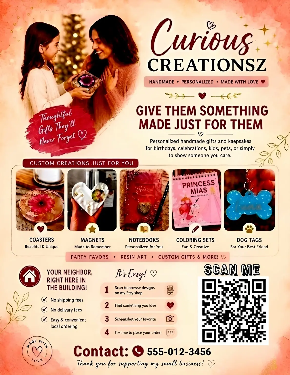 Curious Creationsz personalized gifts promotional design